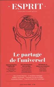 Anne-Lorraine Bujon - Esprit N° 461, janvier-février 2020 : Le partage de l'universel.