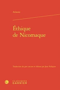 Éthique de Nicomaque