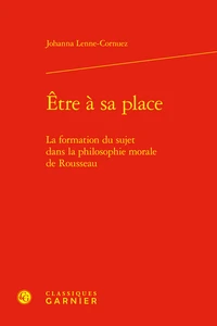 Etre à sa place