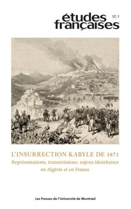 L'insurrection kabyle de 1871