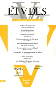Etudes N° 1 (4041), Tome 404, Janvier 2006