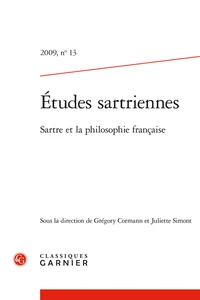 Sartre et la philosophie francaise