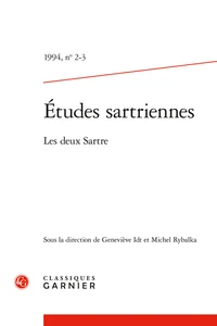 Les deux Sartre