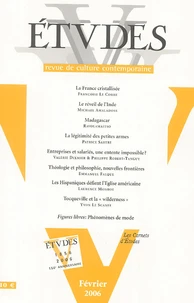 Etudes Tome 404, N° 2, Février 2006
