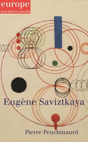Europe N° 1099-1100, novembre-décembre 2020 Eugene Savitzkaya
