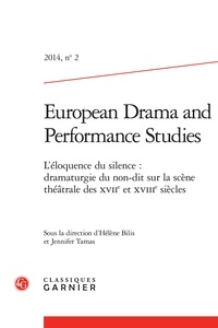  Classiques Garnier - European Drama and Performance Studies N° 2, 2014 : .