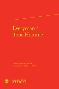  Classiques Garnier - Everyman / tout-homme.