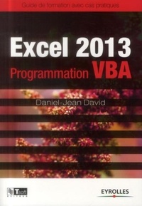 Daniel-Jean David - Excel 2013 - Programmation VBA.
