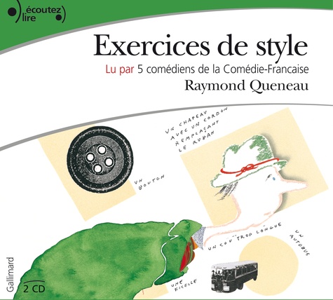 Exercices de style  avec 2 CD audio