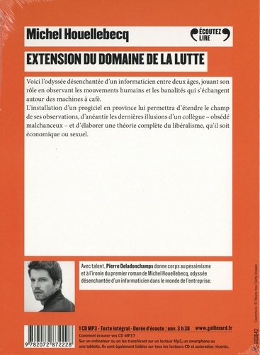 Extension du domaine de la lutte  avec 1 CD audio MP3