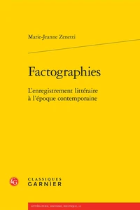 Factographies