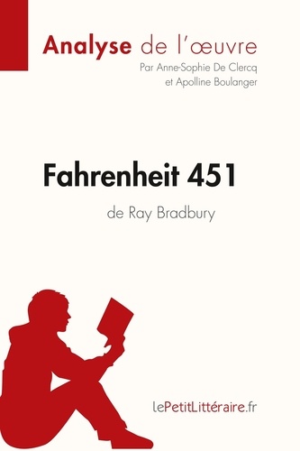 Anne-Sophie de Clercq et Apolline Boulanger - Fahrenheit 451 de Ray Bradbury.