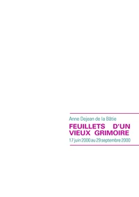 Feuillets dun vieux grimoire