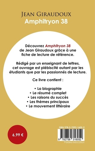 Fiche de lecture Amphitryon 38 de Jean Giraudoux (Étude intégrale)