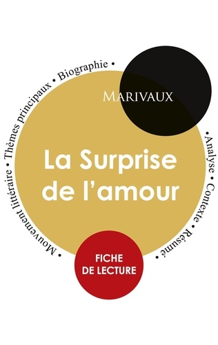 Marivaux - Fiche de lecture La Surprise de l'amour (Étude intégrale).