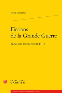 Fictions de la Grande Guerre
