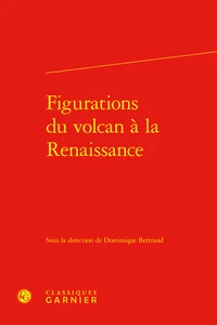 Figurations du volcan à la Renaissance