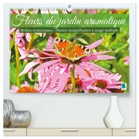Fleurs du jardin aromatique (Calendrier mural haut de gamme 2027 DIN A2 vertical), CALVENDO calendrier mensuel