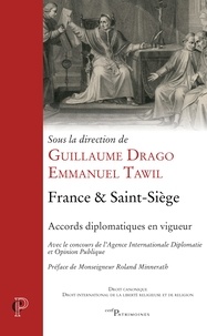 Guillaume Drago et Emmanuel Tawil - France & Saint-Siège - Accords diplomatiques en vigueur.