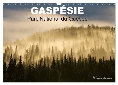 Philippe Henry - CALVENDO Nature  : GASPÉSIE. Parc National du Québec (Calendrier mural 2024 DIN A3 vertical), CALVENDO calendrier mensuel - Paysages du Parc National de la Gaspésie qui est considéré comme le plus beau parc national du Québec..
