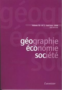  Tec & Doc - Géographie, économie, société Volume 10, N° 2, Avril-Juin 2008 : .