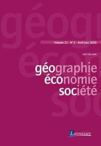  Tec & Doc - Géographie, économie, société Volume 22 N°2, Avril-Juin 2020 : .