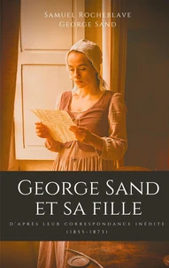 George Sand et sa fille
