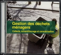 Gestion des déchets ménagers : collecte, échantillonnage et caractérisation
