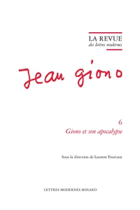 Giono et son Apocalypse