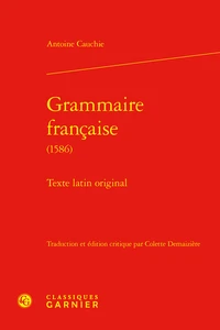 Grammaire française (1586)