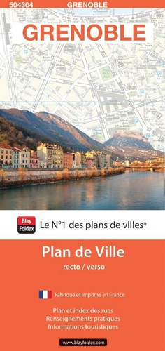 Grenoble. Recto / verso, 1/10 000  Edition 2024