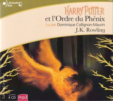 Harry Potter Tome 5 Harry Potter et l'ordre du Phénix -  avec 4 CD audio MP3