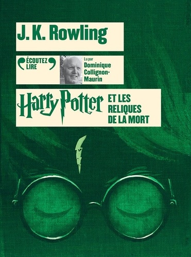 Harry Potter Tome 7 Harry Potter et les reliques de la mort -  avec 3 CD audio MP3