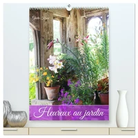 Heureux au jardin  (Calendrier mural 2026 DIN A2 horizontal) calendrier de bureau
