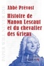  Abbé Prévost - Histoire de Manon Lescaut et du chevalier des Grieux.