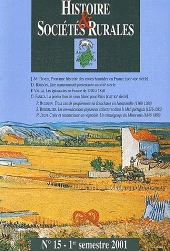  Pur - Histoire & Sociétés Rurales N° 15, 1er semestre : .