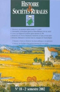  Pur - Histoire & Sociétés Rurales N° 18, 2e semestre 2 : .