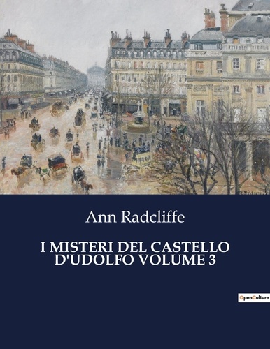 Ann Radcliffe - Classici della Letteratura Italiana  : I misteri del castello d'udolfo volume 3 - 5960.