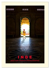 INDE pays aux couleurs éblouissantes (Calendrier mural 2026 DIN A2 horizontal), CALVENDO calendrier mensuel