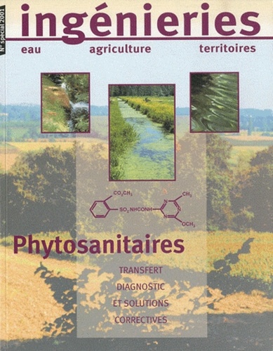 Véronique Gouy et Nadia Carluer - Ingénieries N° spécial 2001 : Phytosanitaires.