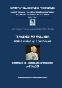 Tharcisse Tshibangu Tshishiku et Mubabinge Bilolo - Institut Africain d'Etudes Prospectives. Section V N° 4 : Tshisekedi wa Mulumba Héros Historique Congolais - Hommage et Témoignages Personnels de l'Inadep.