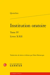 Institution oratoire