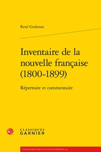 Inventaire de la nouvelle française (1800-1899)