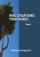 Investigations trinitaires. Tome 1