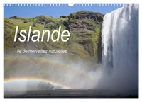 Islande île de merveilles naturelles (Calendrier mural 2026 DIN A3 vertical), CALVENDO calendrier mensuel