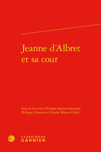 Jeanne d'Albret et sa cour