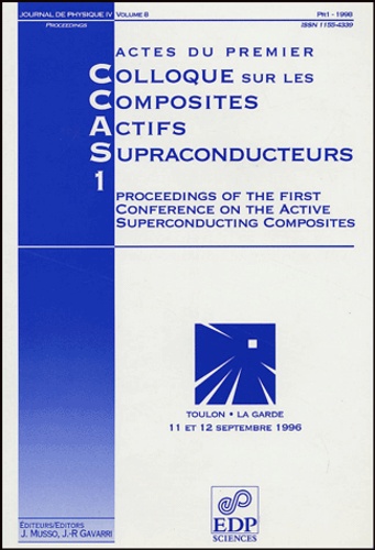 J-P Clerc et Abderrahman Ouammou - Journal de physique IV, Pr1 Mai 1998 : Colloque sur les composites actifs supraconducteurs - Toulon, La Garde, 11 et 12 septembre 1996.