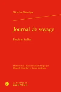 Journal de voyage