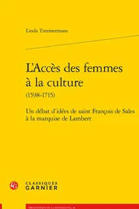L'accès des femmes à la culture (1598-1715)