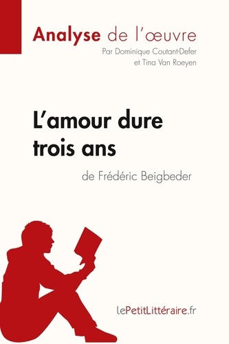 Dominique Coutant-Defer - L'amour dure trois ans de Frédéric Beigbeder - Fiche de lecture.